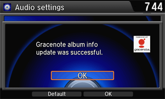 Gracenote® Install Step 5
